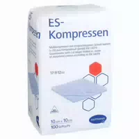 Es Kompressen Unsteril 10x10 cm 12fach