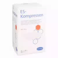 Es Kompressen Unsteril 10x10 cm 12fach