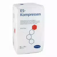 Es Kompressen Unsteril 10x10 cm 12fach