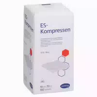 Es Kompressen Unsteril 10x10 cm 16fach
