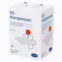 Es Kompressen Unsteril 10x12,5 cm 16fach 100 st Kompressen