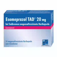Esomeprazol Tad 20mg Bei Sodbrennen 14 St Magensaftresistente Hartkapseln