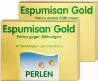 Espumisan Gold Perlen gegen Blähungen 2 X 40 Stück