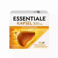 Essentiale | Symptomlinderung bei Leberschäden |fettleber |müdigkeit| Höhere Dosierung | 300 Mg, 90 Kapseln