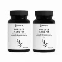 Essenz Rotklee Menofit Kapseln – mit Rotklee Extrakt & Maca Wurzel Pulver für Frauen