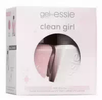 Essie Nagellack Set Clean Girl Gel Couture 00 Top Coat, Gel Couture 10 Sheer Fantasy