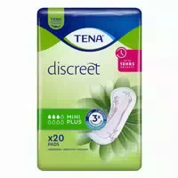 Tena Lady Discreet Mini Plus Inkontinenzeinlagen, 20 Stück 20 st