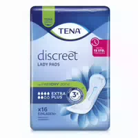Tena Lady Pads Discreet Extra Plus Einlagen 6x16 st Binden