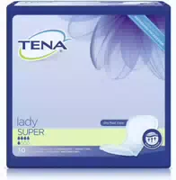 Tena Lady Super Inkontinenzeinlagen, 30 Stück 30 st