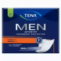 Tena Men Active Fit Level 3 Inkontinenzeinlagen, 16 Stück 6x16 st