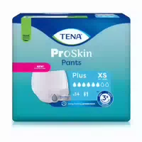 Tena Proskin Pants Plus Xs 4x14 St