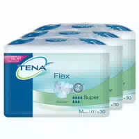 Tena Proskin Flex Super Inkontinenzvorlage Mit Hüftbund L, 30 Stück 3x30 St