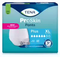 Tena Proskin Pants Plus Xl 4x12 st