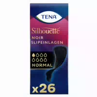 Tena Silhouette Normal Noir Diskrete Slipeinlagen, 26 Stück 10x26 st