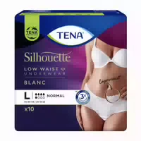 Tena Silhouette Normal Blanc L Inkontinenz Pants