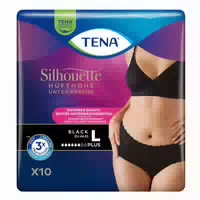 Tena Silhouette Plus Black L Inkontinenz Pants 2x10 St