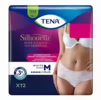 Tena Silhouette Plus M White Inkontinenz Pants