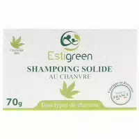 Estigreen Festes Shampoo mit Hanf 70 g
