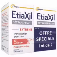 Etiaxil Detranspirant zur Behandlung von Schweißbildung über die Luft, 2 X Packung
