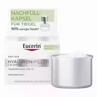 Eucerin Hyaluron Filler 3x Effect Tag Lsf 15 Trockene Haut Nachfüllkapsel Jetzt 20% Sparen 50 Ml Creme