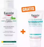 Eucerin Dermo Capillaire Anti Schuppen Gel Shampoo 250 ml Atopicontrol Hydro Lotion 20 ml