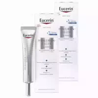 Eucerin Hyaluron Filler 3x Effect Augenpflege Lsf 15 – Anti Aging Augencreme mit Hyaluronsäure, Mildert Krähenfüße und Schützt mit Uva Schutz