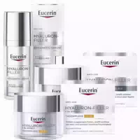 Eucerin Hyaluron Filler 3x Effect Tagespflege Lsf 30 & Eucerin Hyaluron Filler Epigenetic Serum & Eucerin Hyaluron Filler 3x Effect Straffende Nachtpflege Jetzt 20% mit dem Code Eucerin20 Sparen