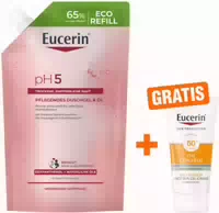 Eucerin Ph5 Pflegendes Duschgel & Öl Nachfüllbeutel 400 ml Eucerin Sun Gelcreme Oil Control 20 ml