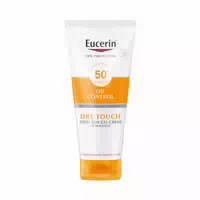 Eucerin Oil Control Body Sun Dry Touch Gel Creme Lsf 50 – Sehr Hoher Sonnenschutz mit Ultra Leichter Textur, Anti Sand Effekt und Anti Glanz Effekt