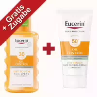 Eucerin Sun Oil Control Dry Touch Sun Spray Transparent Lsf 30 200 ml Spray