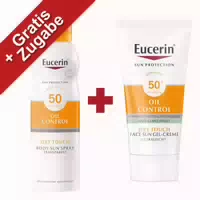 Eucerin Sun Oil Control Dry Touch Body Spray Lsf 50