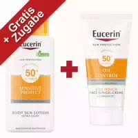 Eucerin Sun Sensitive Protect Body Lotion Extra Light Lsf 50