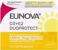 Eunova Duoprotect Vitamin D3 K2 2000 I E 80 Μg Kapseln