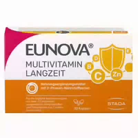 Eunova Langzeit Mikronährstoffkombination für die Tägliche Basisversorgung mit Vitaminen, Mineralstoffen und Spurenelementen