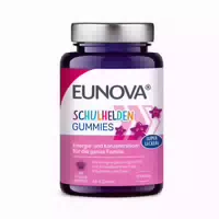 Eunova Schulhelden Gummies: Multivitamine für Kinder mit Eisen und Erdbeergeschmack