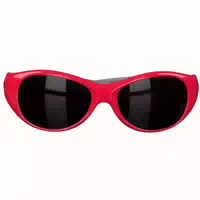 Sonnenbrille Für Kinder Rot Grau 4–12 Jahre