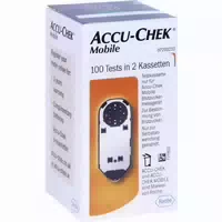 Accu Chek Mobile Testkassette Plasma Ii 100 st Teststreifen