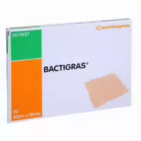 Bactigras Antiseptische Paraffingaze 10x
