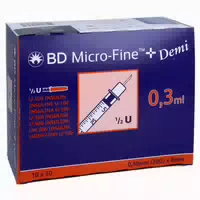 Bd Micro Fine Insulinspr 0,3 ml U100 0, 100 st
