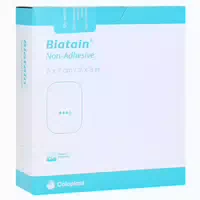 Biatain Schaumverband 5x7 Cm Nicht Hafte 10 St
