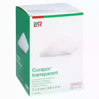 Curapor Wundverband Steril Transparent 8x10 cm 5 st