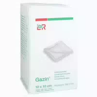 Gazin Mullkomp 10x10 Cm Unsteril 12fach 100 St