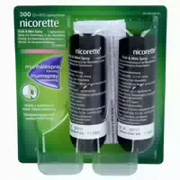Nicorette Mint Spray 1 mg Sprühstoß Reimport 2 st