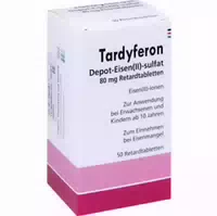 Tardyferon Depot Eisen Ii Sulfat 80 Mg Reimport 50 St