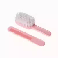 Eurostil Bebe Soft Brush Pink 1u Kamm 1u