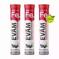 Eväm Vitamin C Brausetabletten 3er Pack