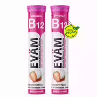 Eväm Vitamin B12 Brausetabletten 2er Pack