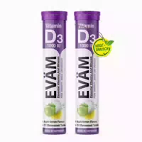 Eväm Vitamin D3 Brausetabletten 2 Set