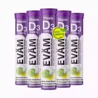 Vitamin D3 1000 Iu Brausetabletten Hochdosiert 5er Pack 100 St