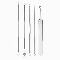 Mitesserentferner Set Komedonenquetscher Akne Whiteheads Bla 1 st